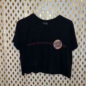 Santa Cruz beach Boardwalk crop top size M